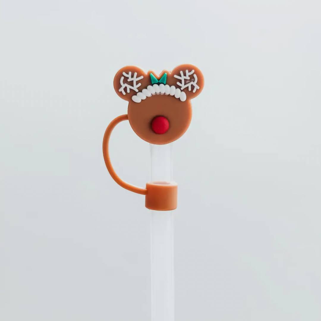 Christmas Gingerbread Straw topper