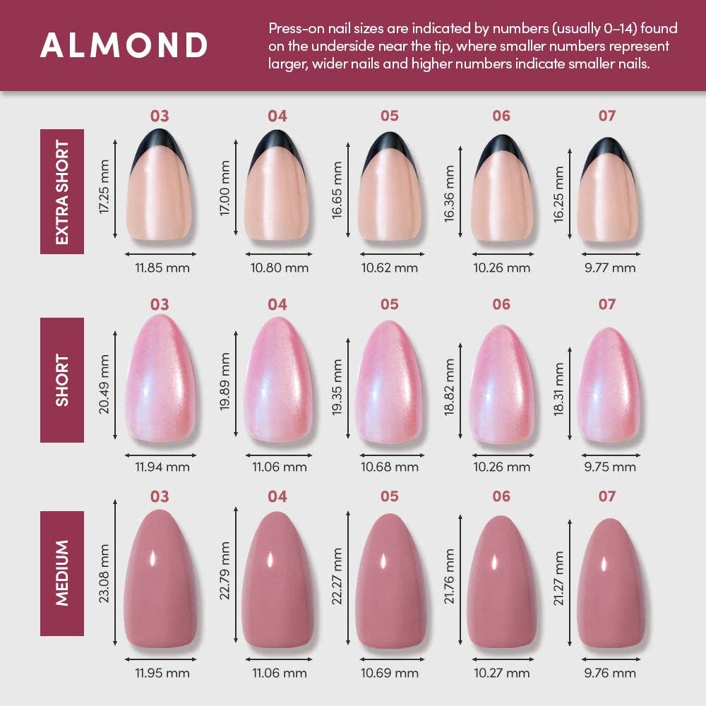 Glamnetic Pink Comet Press-on Nails