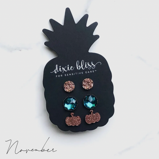 November Earring Set