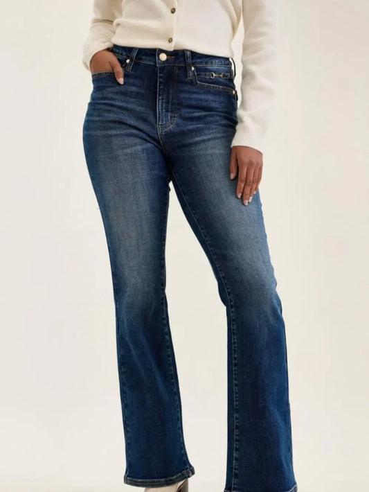 Mr Daisy Bootcut w/ Harness Trim DK Sunset Ride