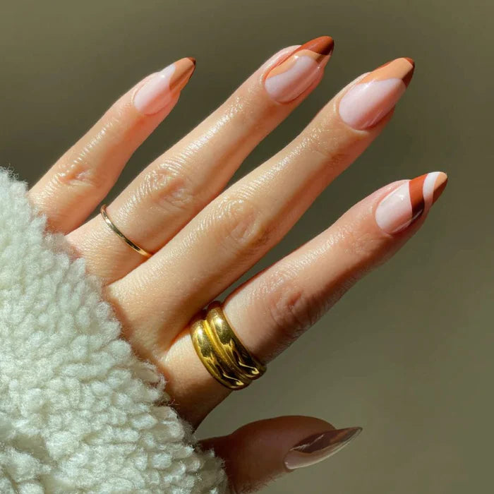 Glamnetic Boogie Brown Press-on Nails