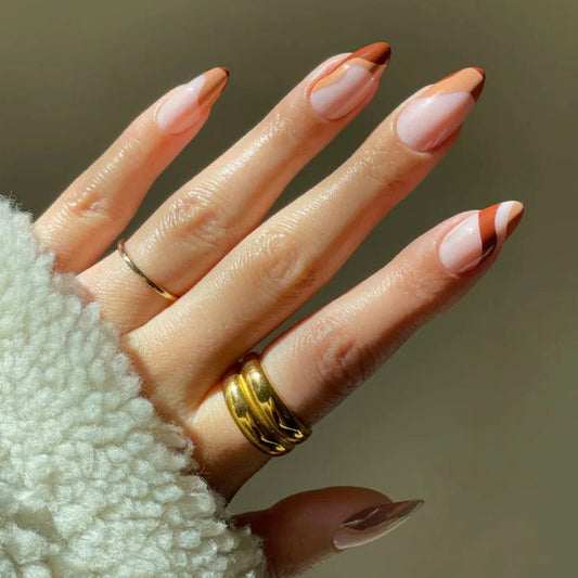Glamnetic Boogie Brown Press-on Nails