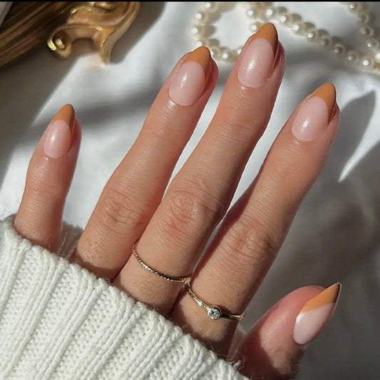 Glamnetic Café Crème Press-on Nails