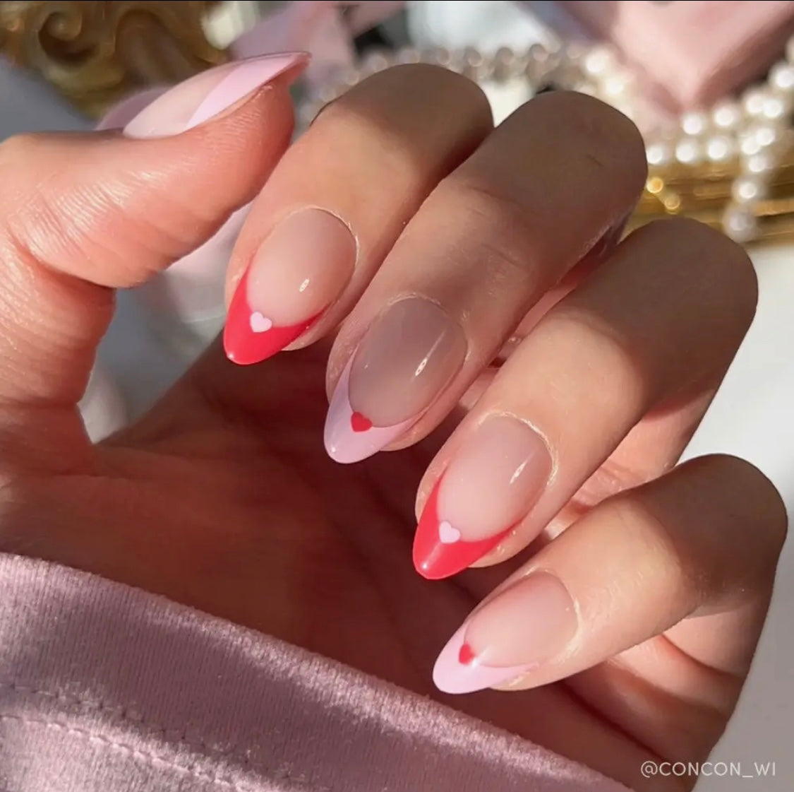 Glamnetic Pure Hearted Press-on Nails