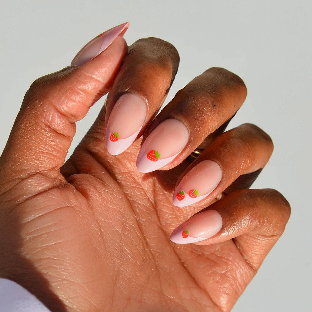 Glamnetic Strawberry Bits Press-on Nails