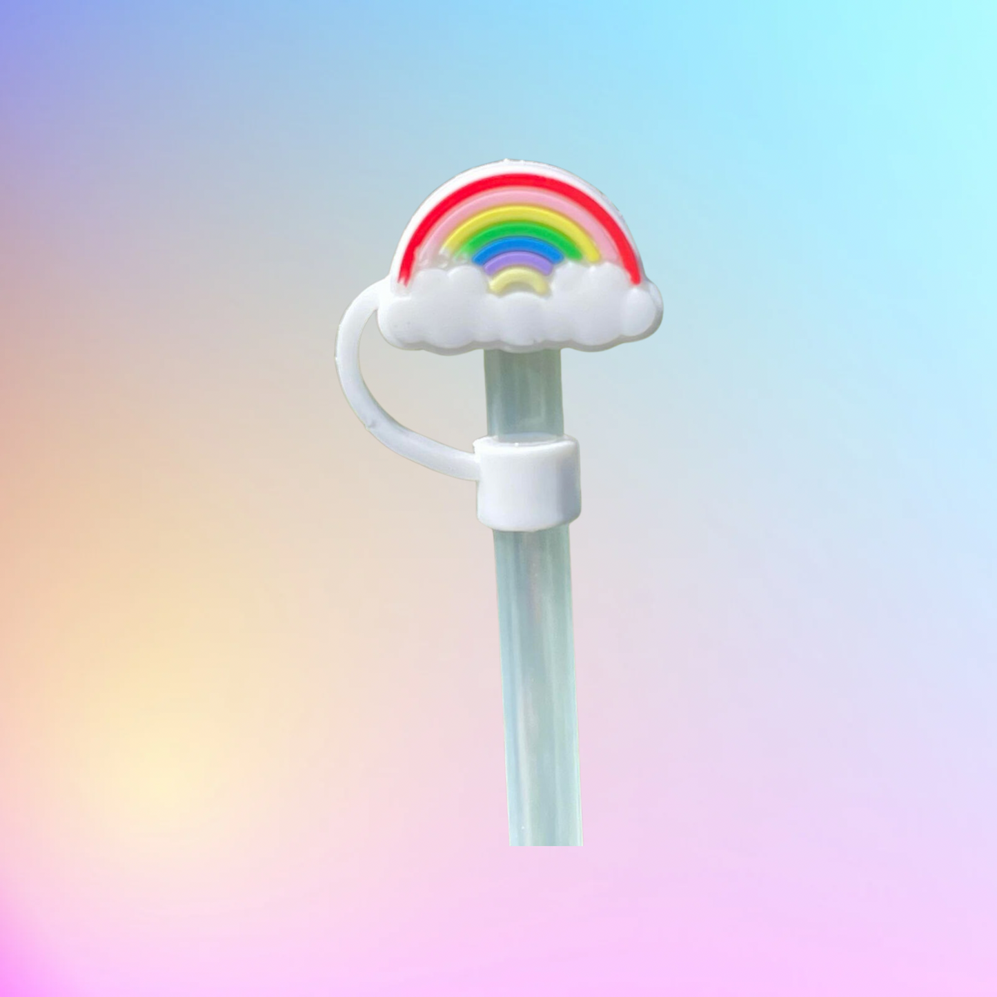 Rainbow Straw Topper